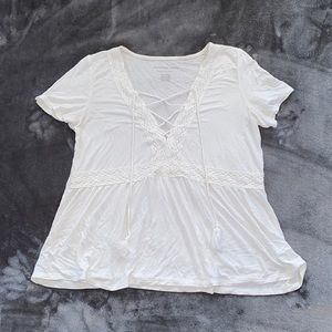 American Eagle Soft/Sexy String Tassels Laced